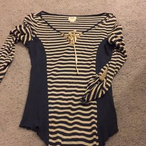 Lace Up Shirt